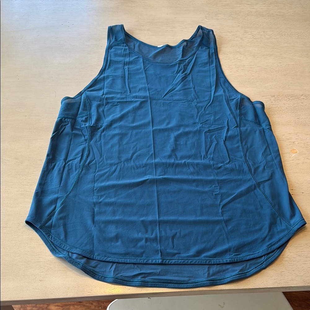 Lululemon Women's Blue Tank Top size 8